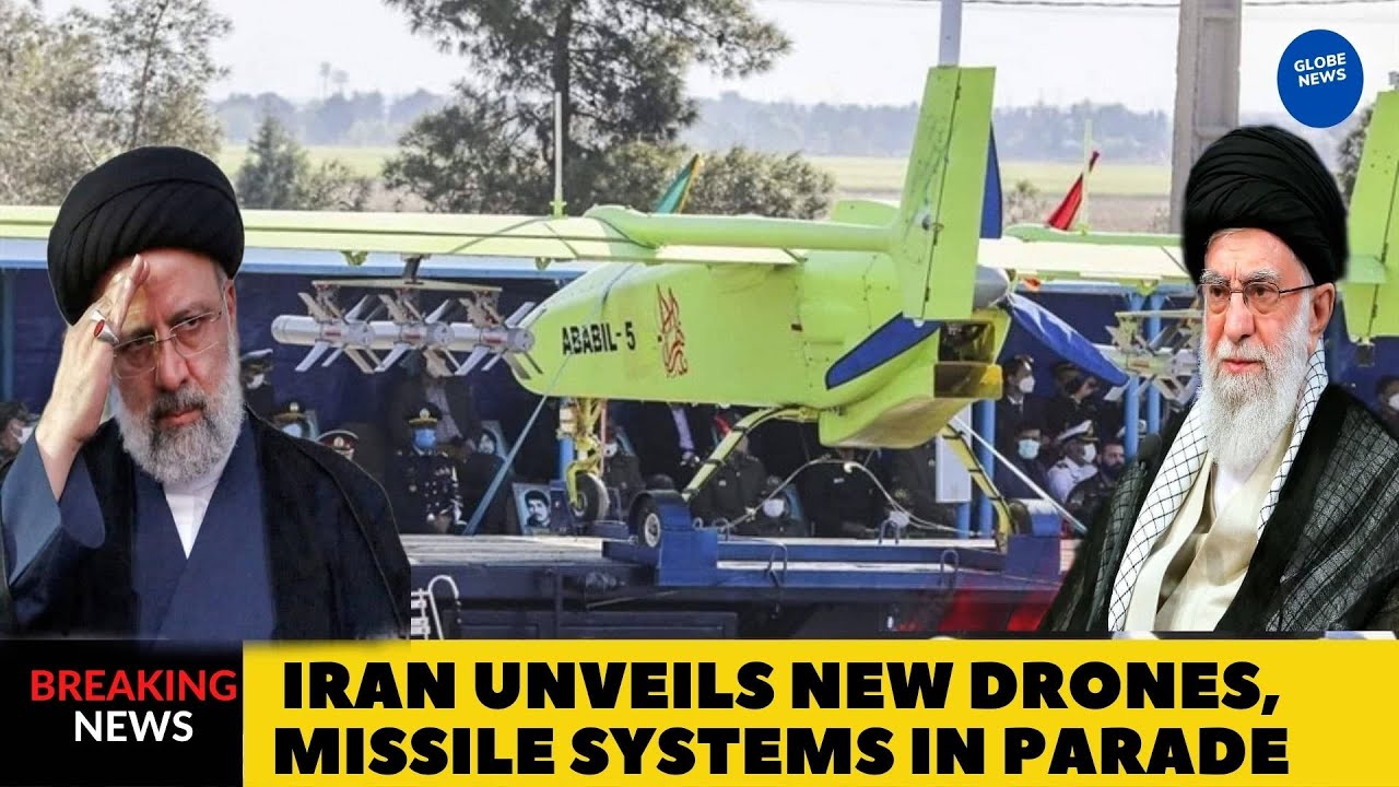 Israel and U.S. panic! Iran Unveils New Drones, Missile Systems in Parade.