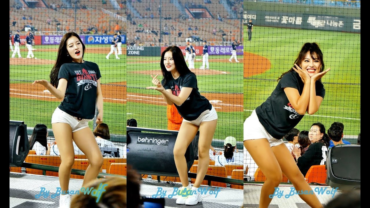 170919 롯데 치어리더 표은지, 금보아 직캠 / 4K FANCAM 사직야구장 by BusanWolf