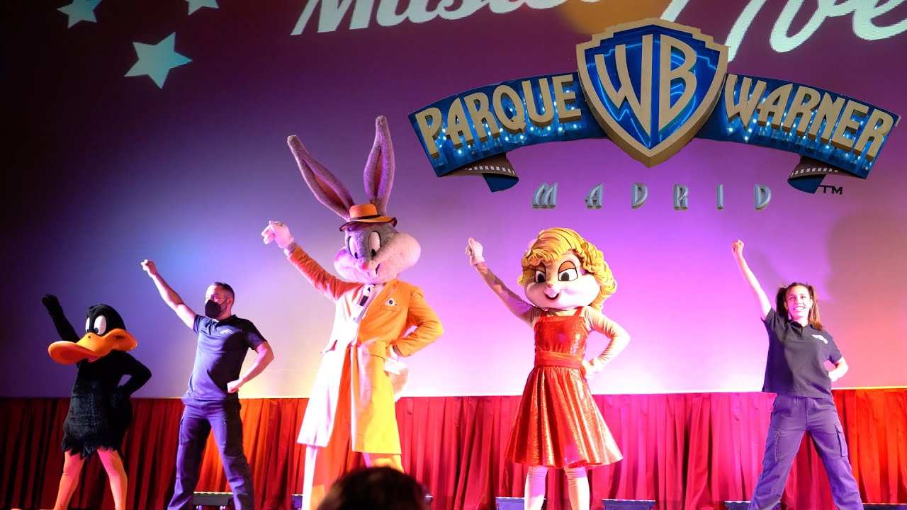 Espectáculo 2021 |Parque Warner| |Musical Live Looney Tunes| Madrid