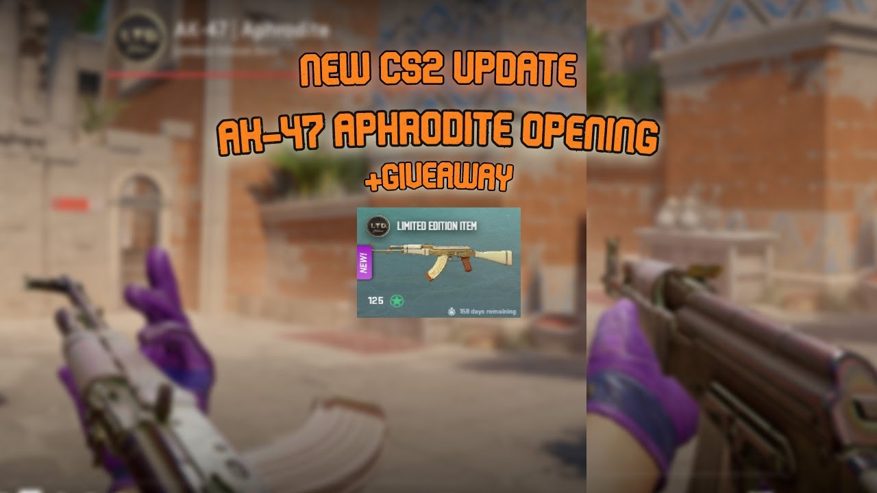 NEW CS2 UPDATE! AK-47 APHRODITE OPENING! + giveaway (10k subs special)
