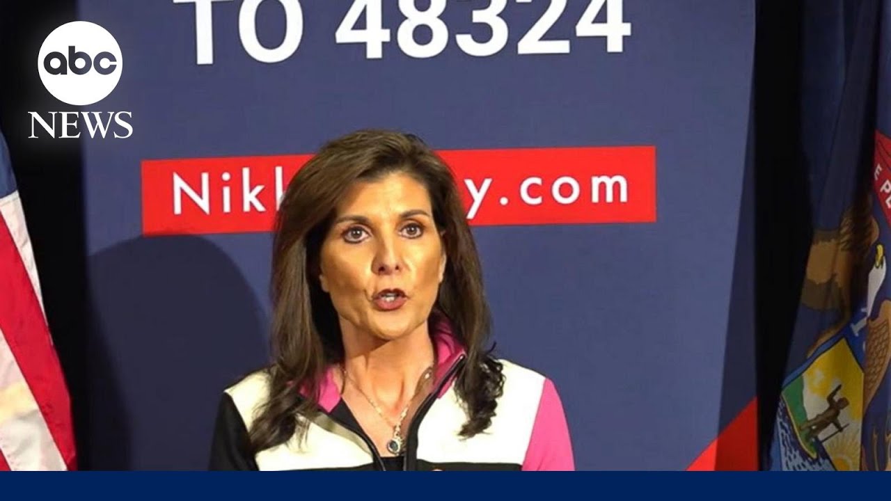 Nikki Haley campaigns in Michigan ahead of Tuesday's primary