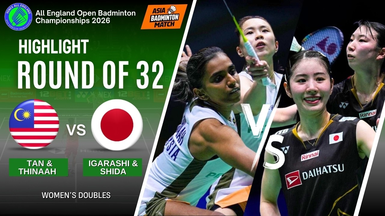 Tan/Muralitharan (MAS) [2] vs Igarashi/Shida (JPN) - R32 | All England Open 2026