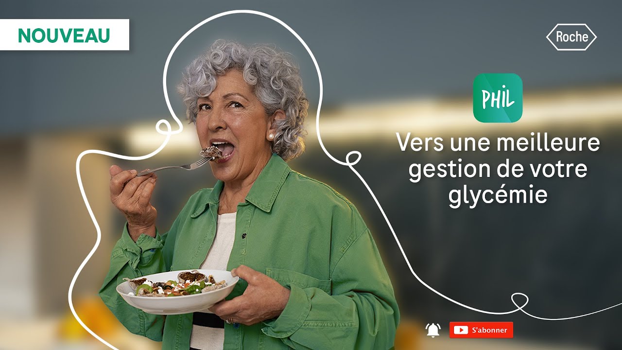 Le rendez-vous Roche : l'application Phil, vers une meilleure gestion de vos glycémies !
