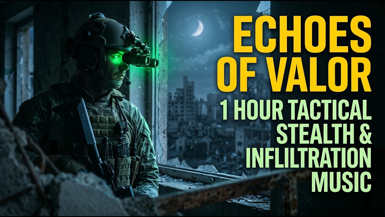 1 HOUR Tactical Stealth & Infiltration Music | Pre-Combat & Lobby Ambience