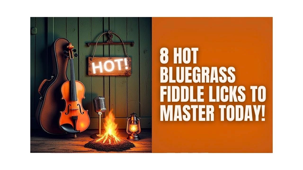 8 Hot Bluegrass Fiddle Licks Lesson Preview