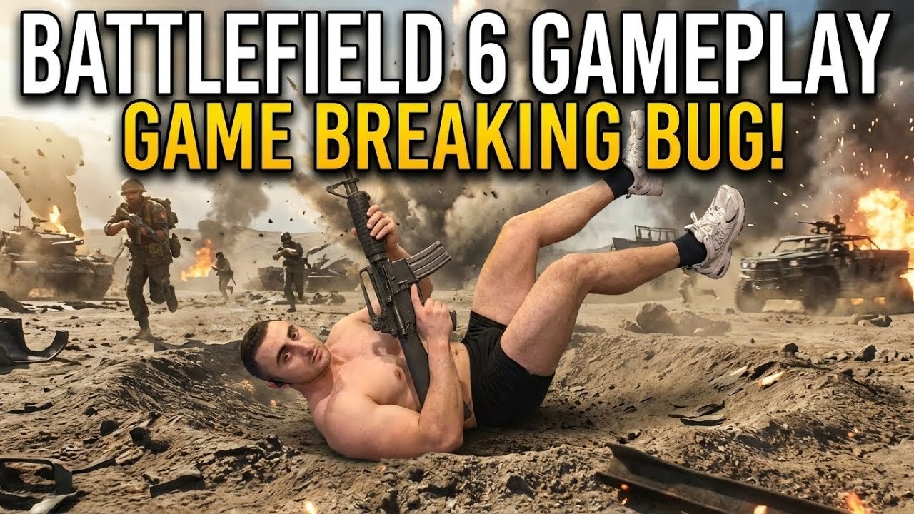 Grasz se super meczyk W BFIKU a tu BUG. Battlefield 6