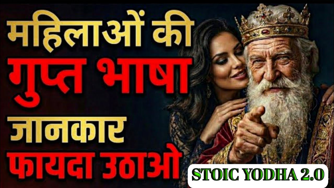 महिलाओं की गुप्त भाषा जानकर फायदा उठाओ | Stoic Psychology for Men | STOIC YODHA 2.0