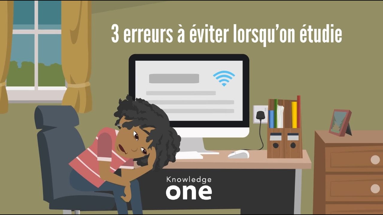 3 erreurs à éviter lorsqu’on étudie