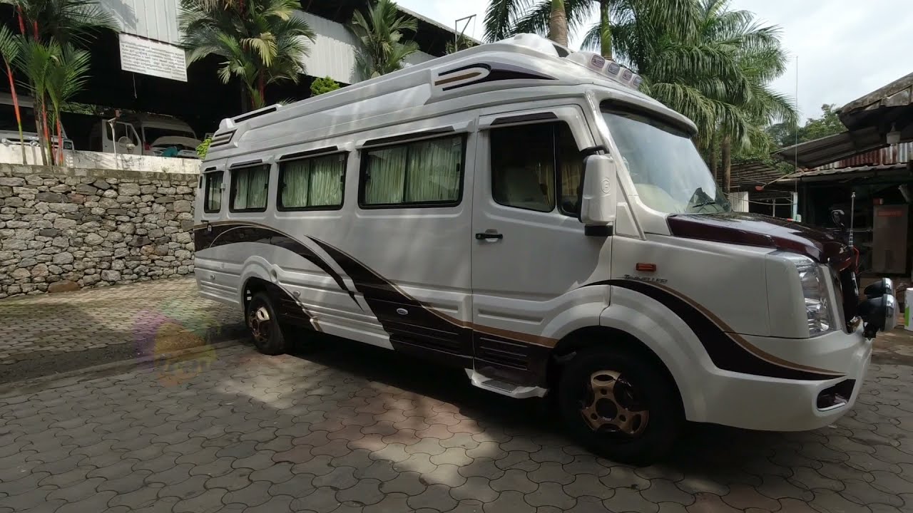 Force traveller 26 seater modified new work from josh