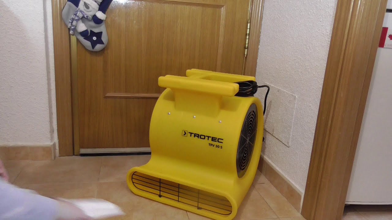 Unboxing Turbo-ventilador TROTEC TFV 30 S - TEST DE CONSUMO ENERGÉTICO
