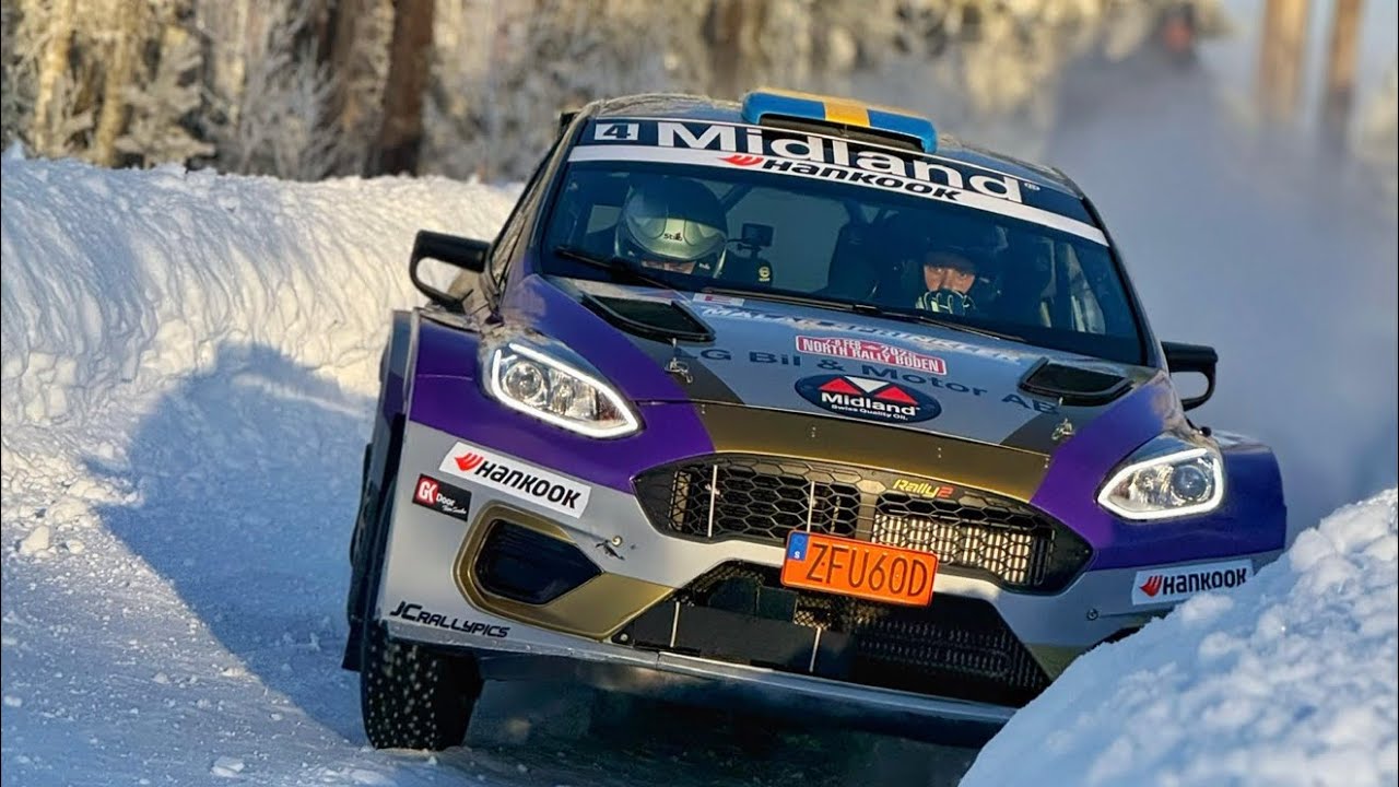 Kalle Gustafsson & Elina Svensson (TEST) - Ford Fiesta Rally2 