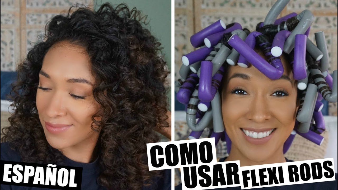 Como Usar Flexi Rods Para Rizos Faciles | RisasRizos
