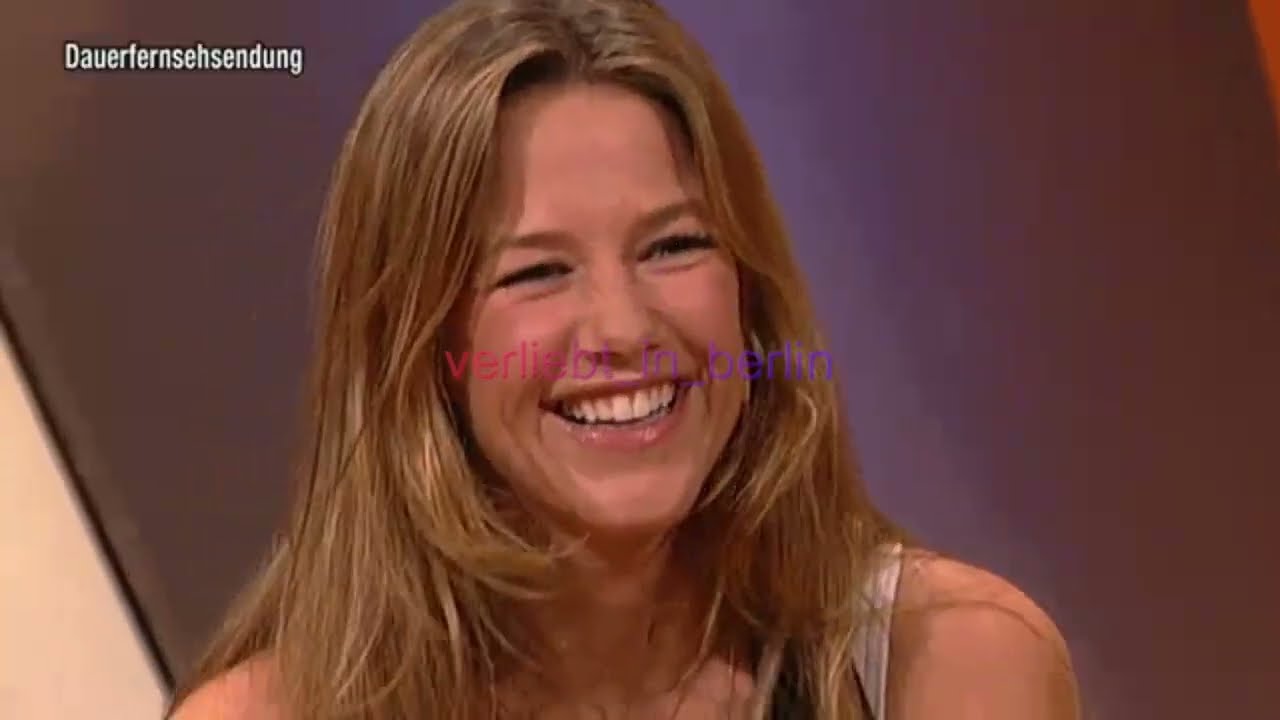 Alexandra Neldel bei TV Total &uuml;ber den Film 'Anne und der Boxer'