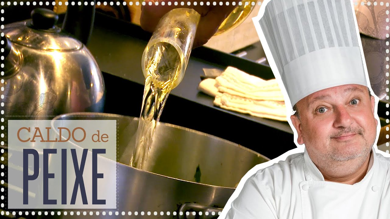 COMO FAZER FUMET DE POISSON (CALDO DE PEIXE) | ERICK JACQUIN