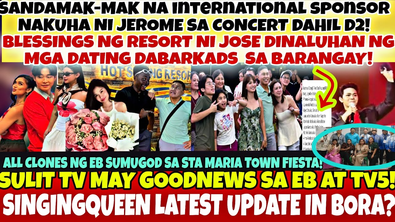 SHOCK😱DABARKADS SUMUGOD SA STA MARIA TOWN FIESTA❗JEROME NAKUHA QNG 10 INTERNATIONAL SPONSOR❗ALAMIN