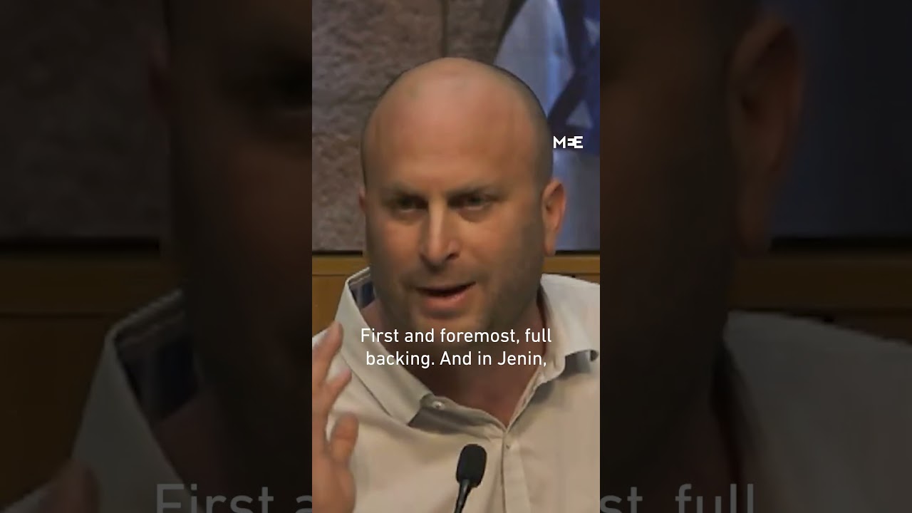 Israeli Knesset member says &lsquo;there are no innocent children&rsquo; in Jenin