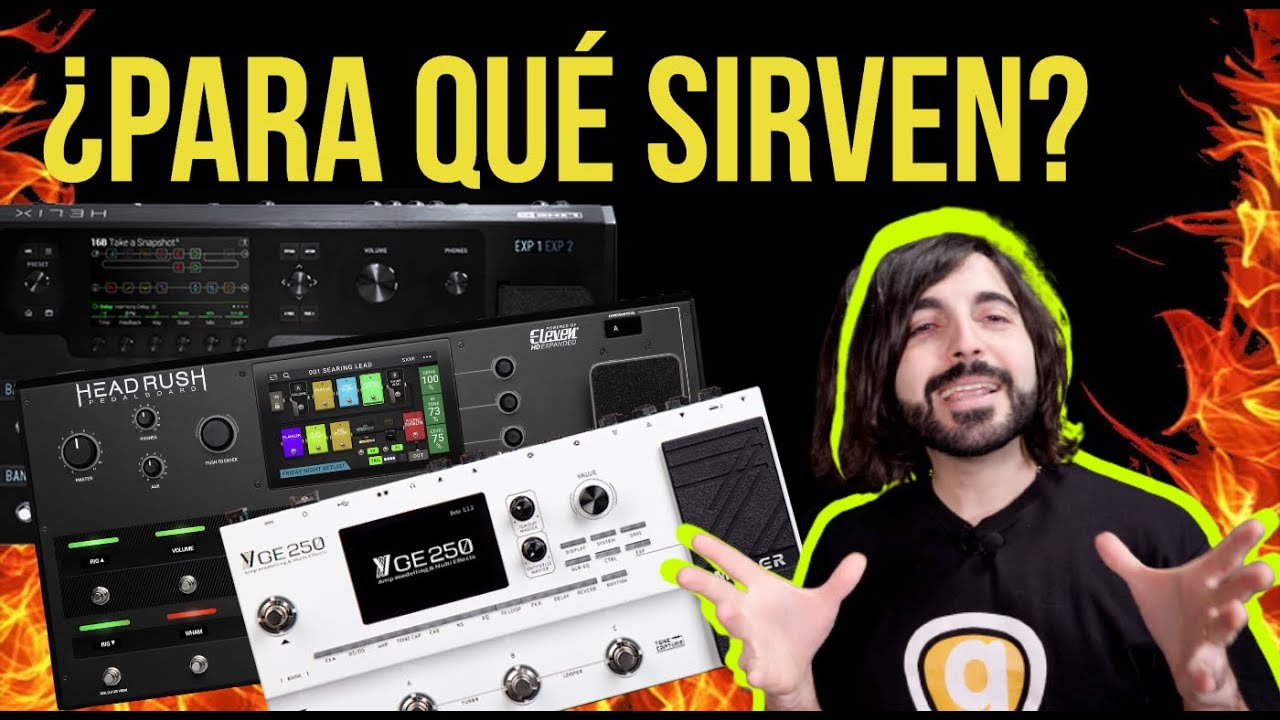 ¿Qué es una pedalera multiefectos de guitarra? ¿Para qué sirve?