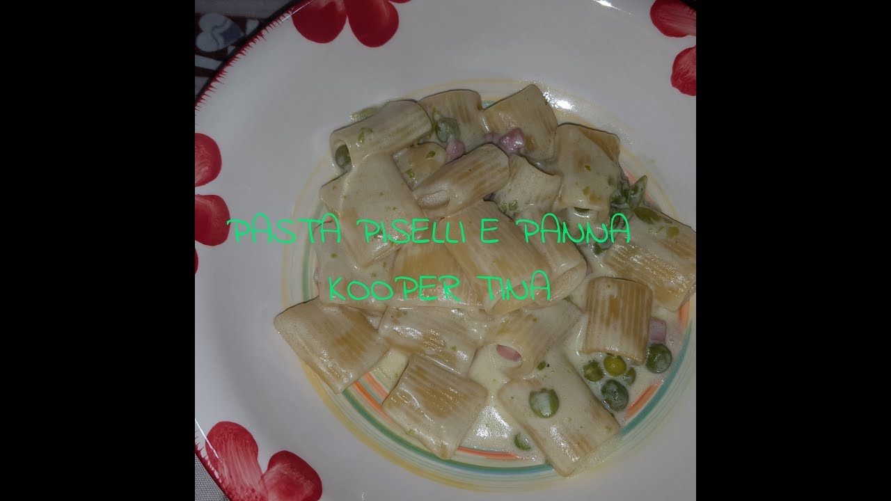 PASTA PISELLI E PANNA KOOPER TINA