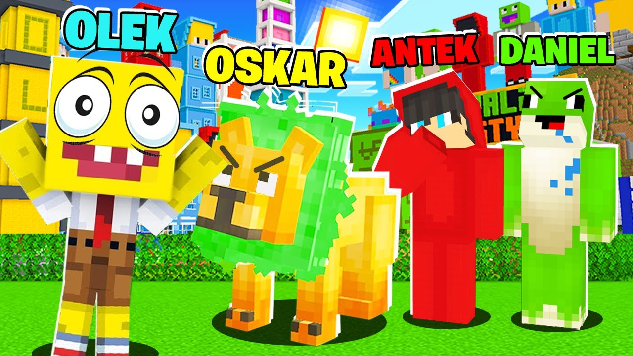 Zamieniliśmy NASZE NICKI na PRAWDZIWE IMIONA w Minecraft!