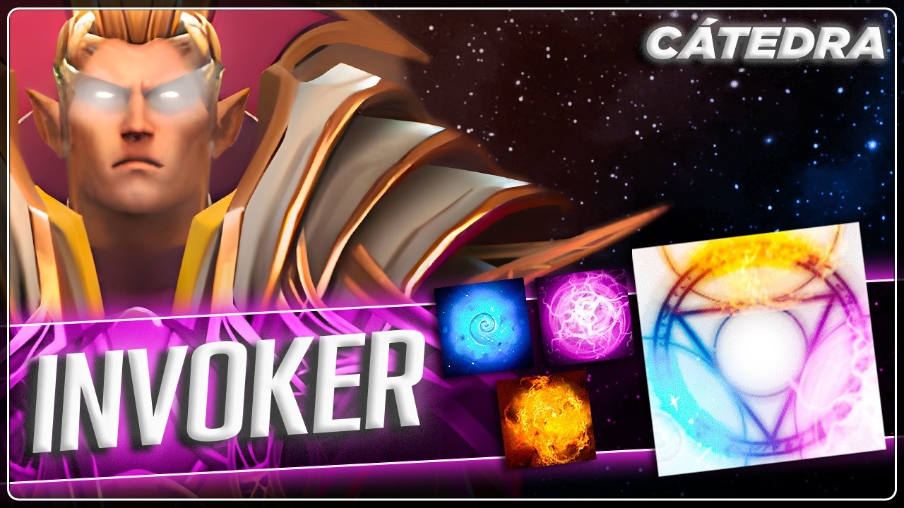 CÁTEDRA CON INVOKER PARA MANCOS! SI! MANCOS!! HASTA TU PODRÁS SUBIR TU MMR #CÁTEDRA