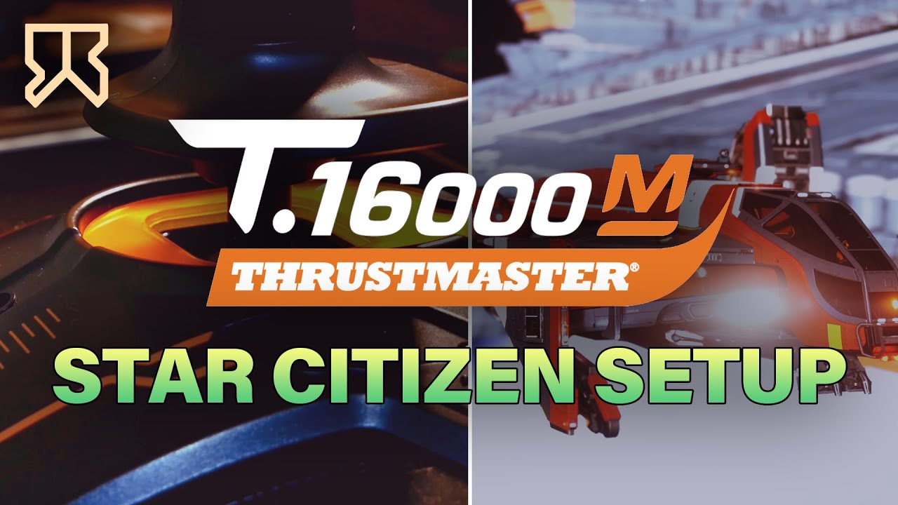 Thrustmaster T.16M FCS Hotas — конфигурация Star Citizen