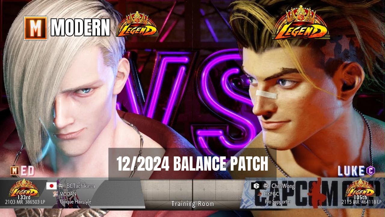 Modern Ed (Tachikawa) vs Luke (Chris Wong) Legend 2100 MR | SF6