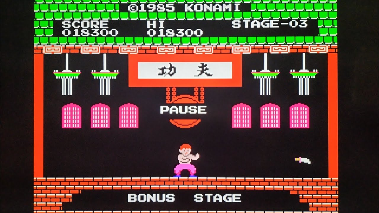 【イーアルカンフー】格闘ゲームの走り！醍醐味はボーナスステージ！！