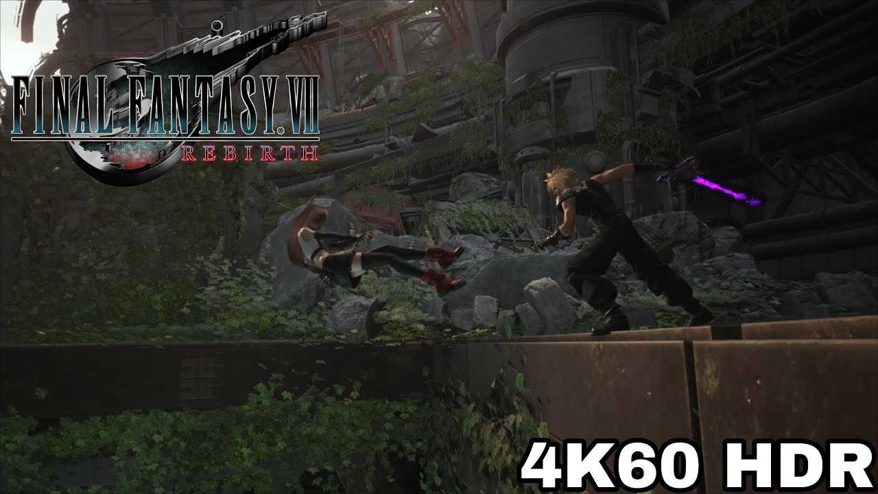 Cloud What Are You Doing!? Final Fantasy 7 Rebirth Scarlet Boss Battle [4K60FPS HDR]