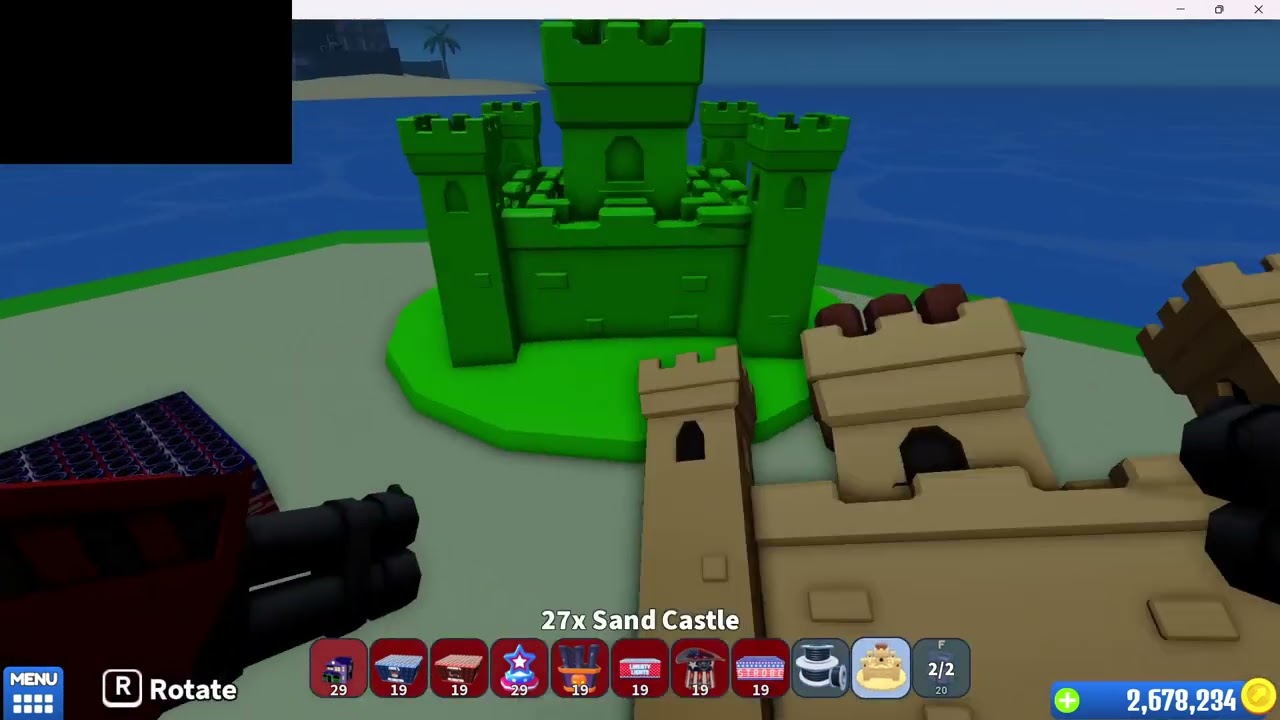 Part one of fireworks roblox