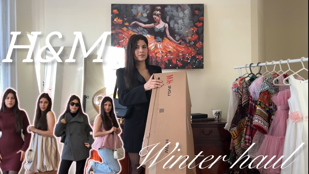 H&M Try On Haul ~ Winter & holiday outfits ~ Eleanore Mah