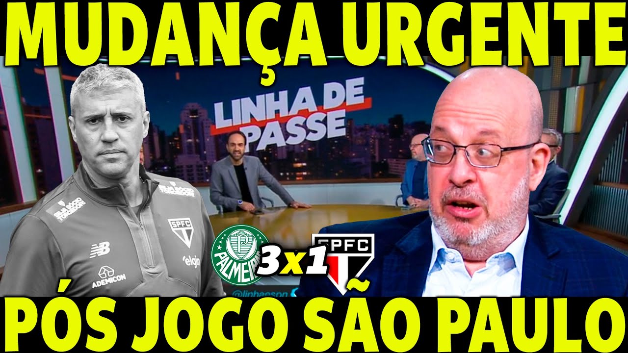 UMA VERGONHA! MUDANÇA URGENTE NO SPFC! PÓS JOGO SPFC X PALMEIRAS!