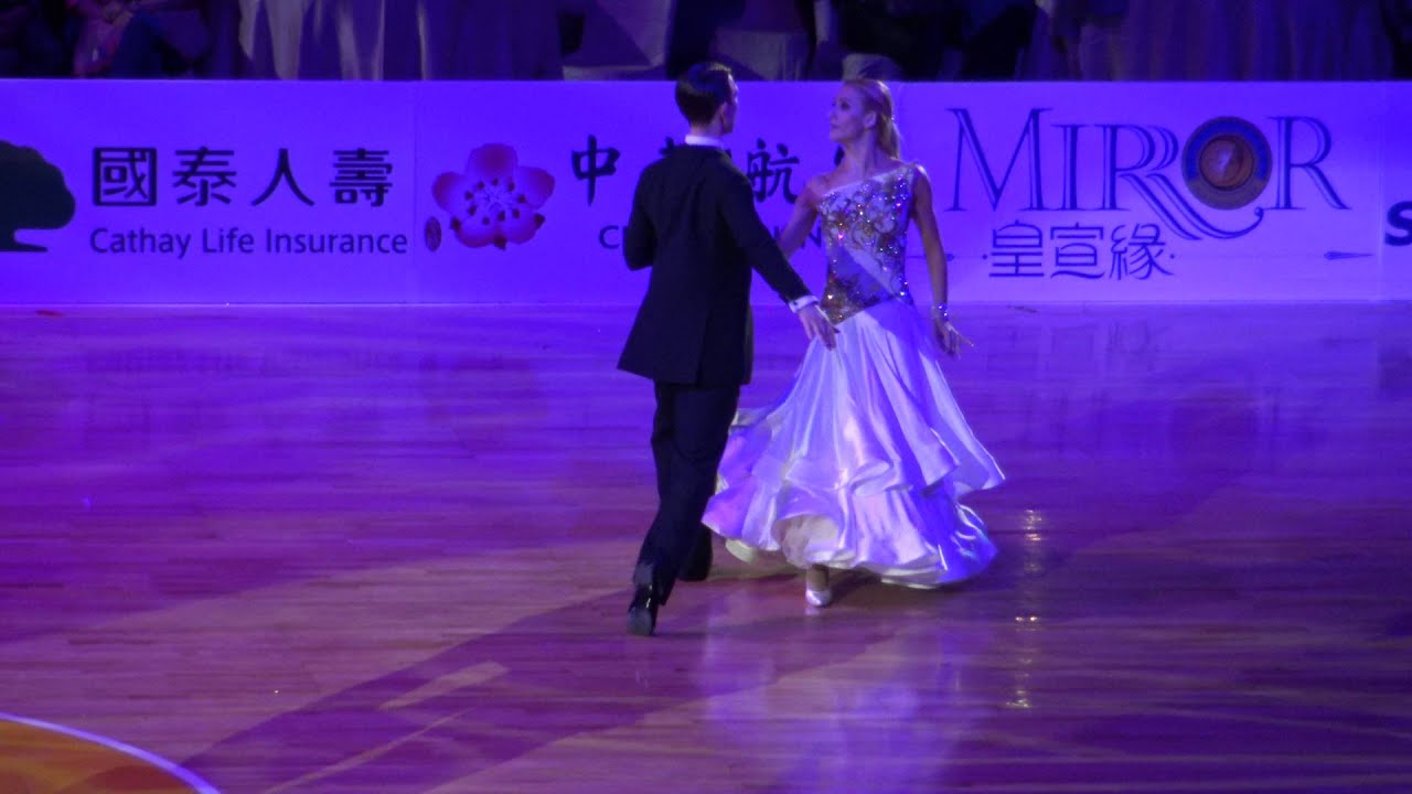 Arunas Bizokas & Katusha Demidova - waltz 2016 Taiwan world super star show 舞王:4K