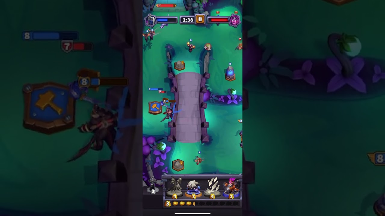 Warcraft Rumble - beat Raene Wolfrunner