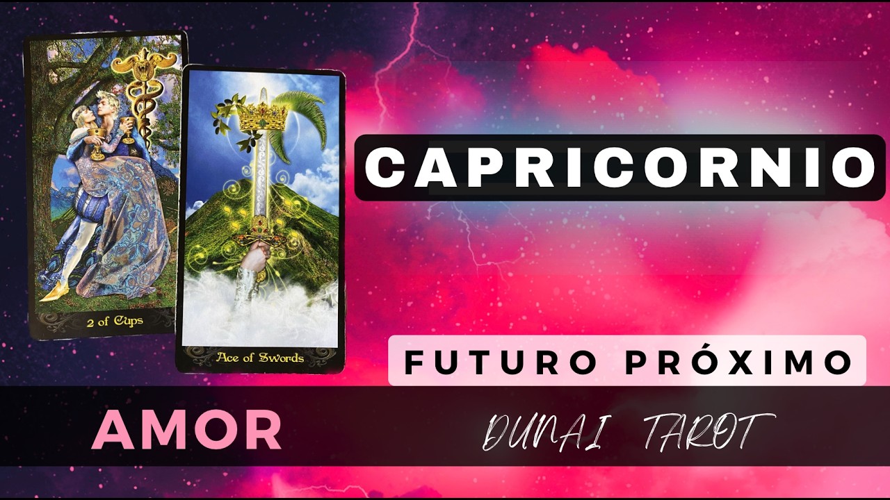 🩷CAPRICORNIO♑️Una explosión de MAGIA!❤️‍🔥🤩Dos amores y uno no lo esperas! Atento HOROSCPO CAPRI AMOR
