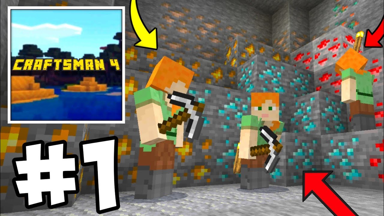 Craftsman 4 - Multiplayer Survival Series - Walkthrough Gameplay Part 1