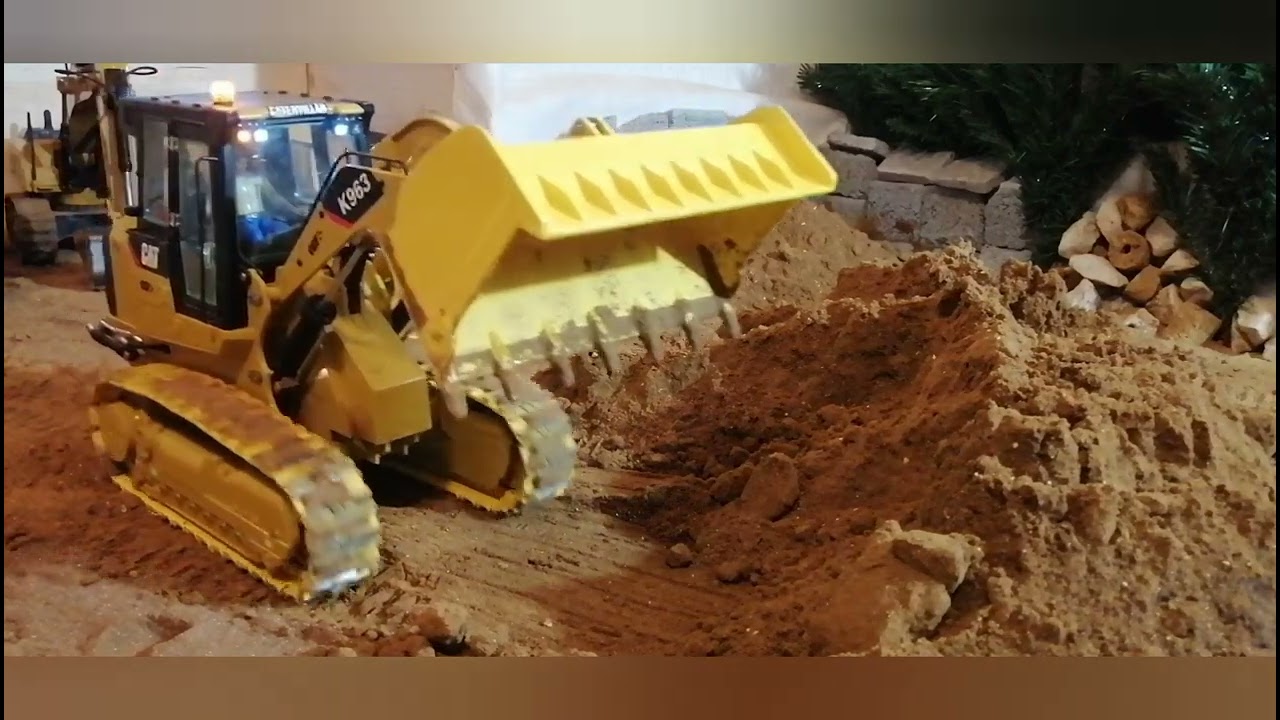 rc loader  -  cat k963 - kabolite k963      🚧🚧🚧movimentiamo un po' di terra 💪💪🚧🚧🚧