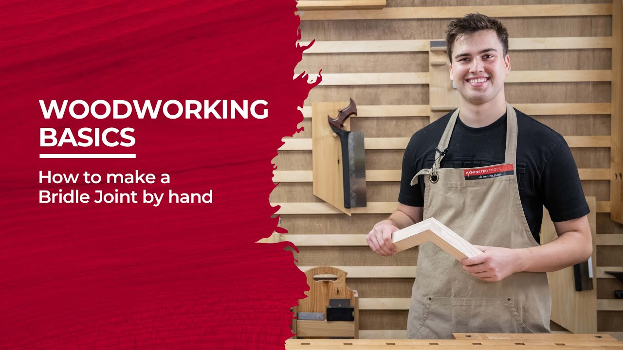How to Make a Bridle Joint by Hand - Woodworking Basics