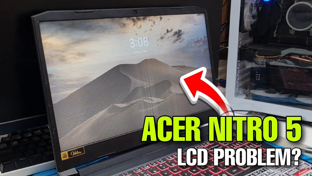 ACER NITRO 5 LCD REPLACEMENT GUIDE #acer #acernitro5 #flickering #lcdproblem #screenproblem #144hz