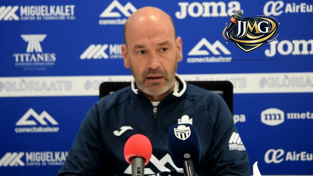 Declaraciones de Luis Blanco entrenador del CD Atlético Baleares
