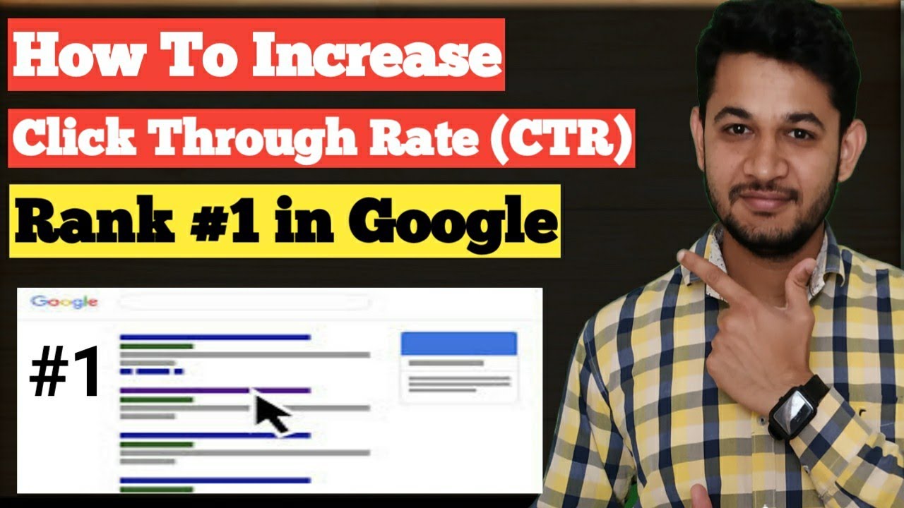 How to Increase CTR and rank post #1 in Google First Page | SEO Strategy