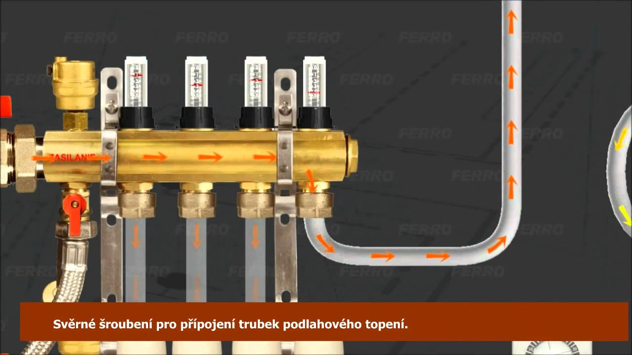 Rozdělovač popis činnosti , zapojení