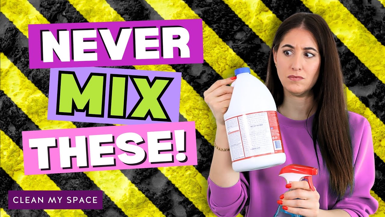 MIXING these cleaning products could be DEADLY!