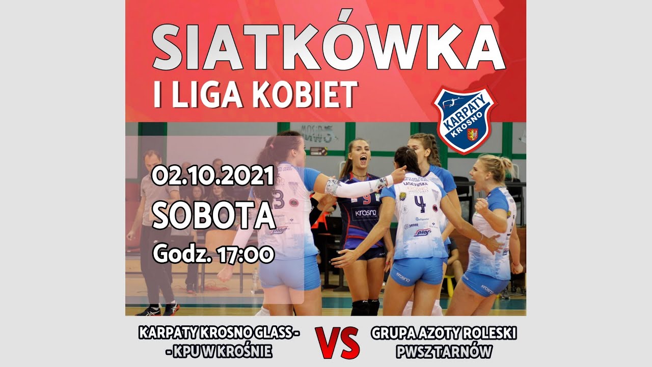LIVE | Karpaty Krosno Glass - KPU w Krośnie vs. Roleski Grupa Azoty PWSZ Tarnów