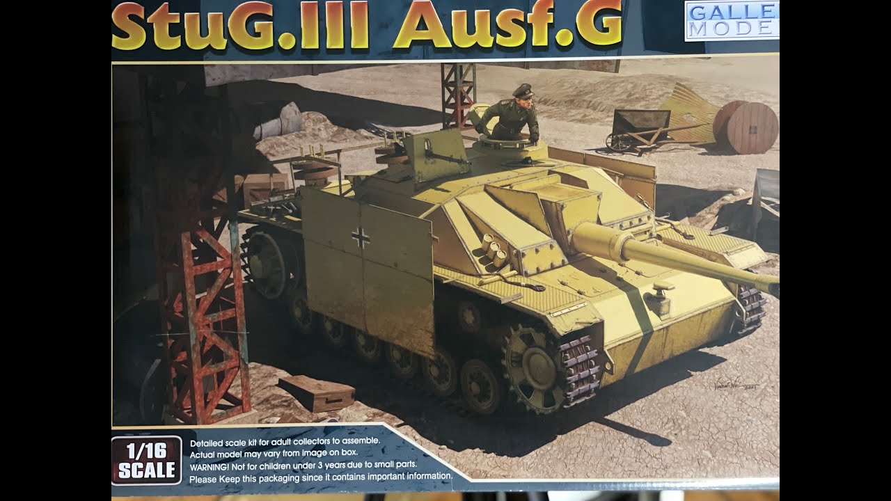 Open Box:  Stug III Ausf. G Gallery Models