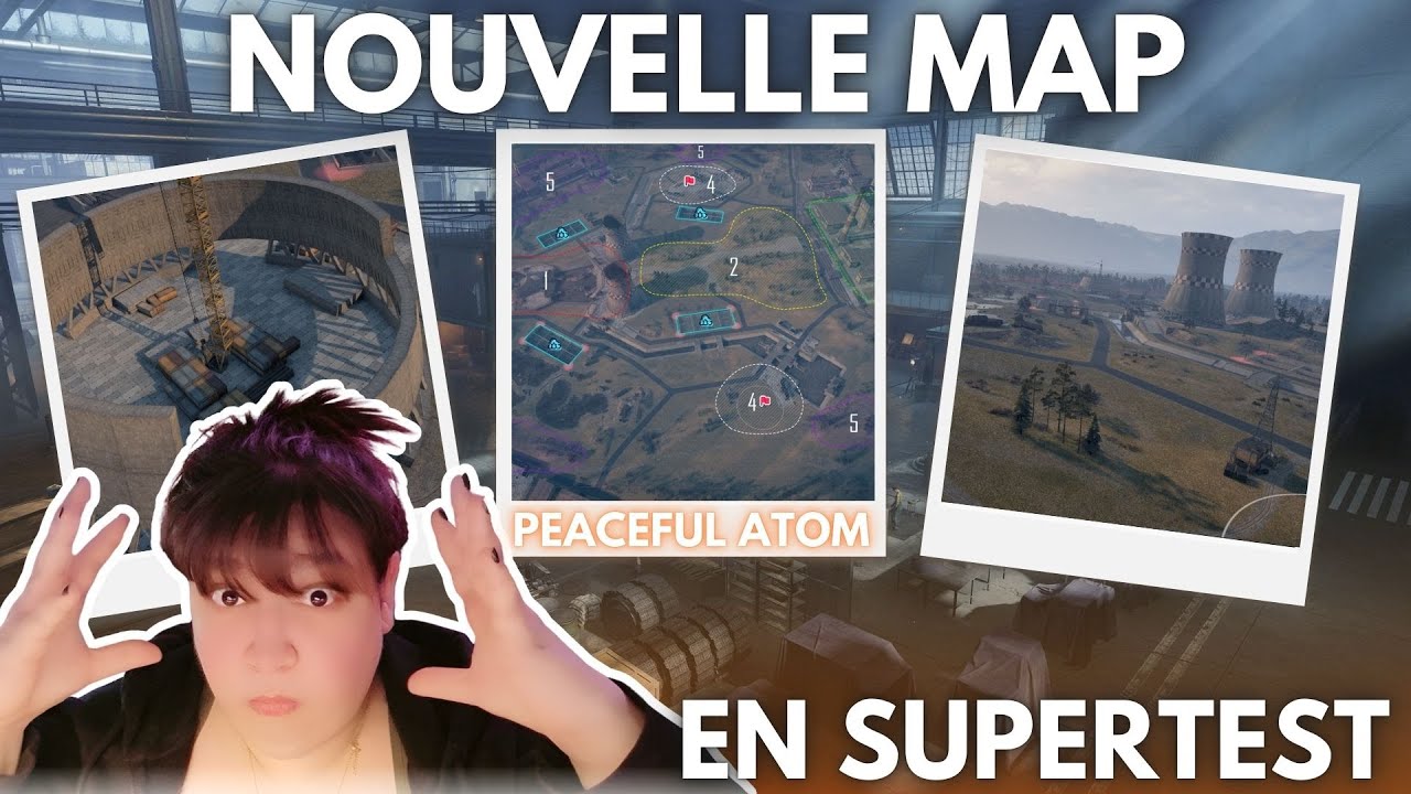 WOT ACTU - ENCORE ? Une nouvelle MAP en Supertest - Peaceful Atom