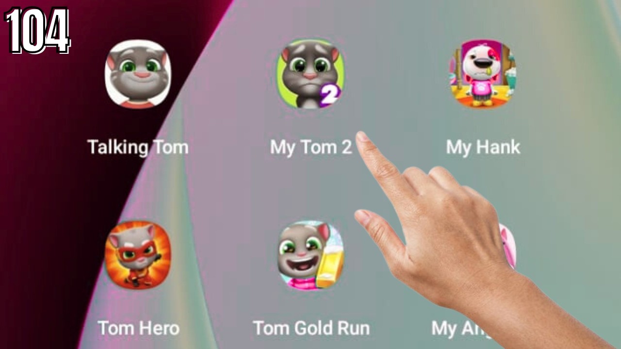 My Talking Tom Cat,My Talking Tom 2,My Talking Hank #104