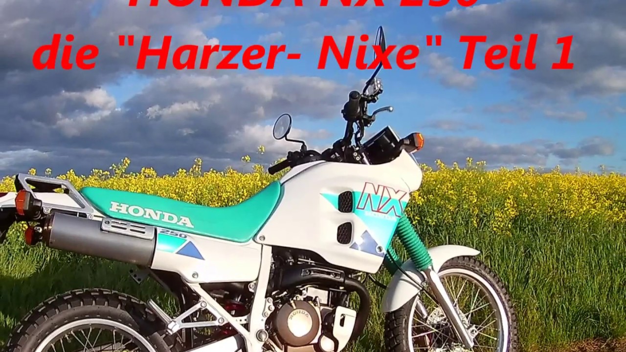 Honda NX 250 Dominator - Teil 1 - nach 30 Jahren der 