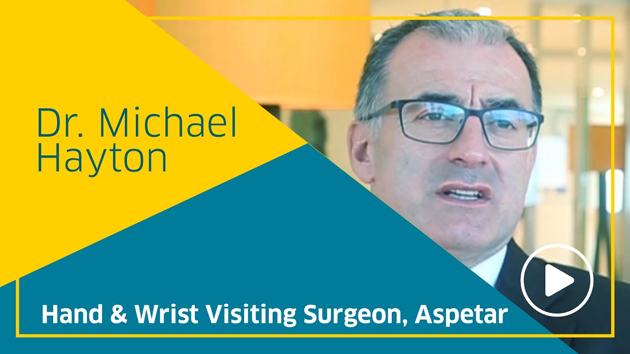 Dr Michael Hayton - Most common types of hand & wrist injuries