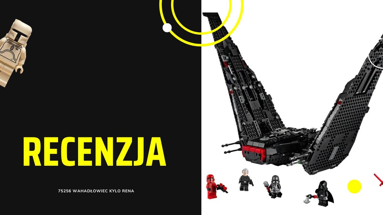 LEGO Star Wars Recenzja 2019 Wahadłowiec Kylo Rena - 75256