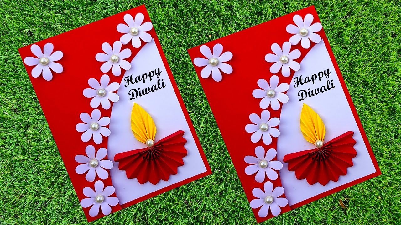diwali card for school competition | diwali card 2024 | diy diwali greeting card |